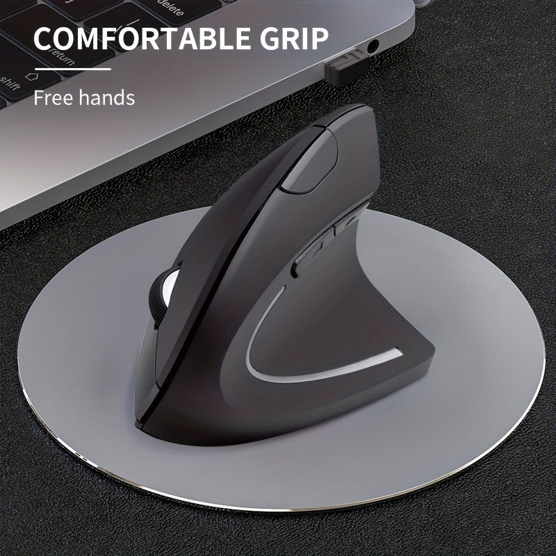 2.4GHz Ergonomic Wireless Mouse with Comfortable Design