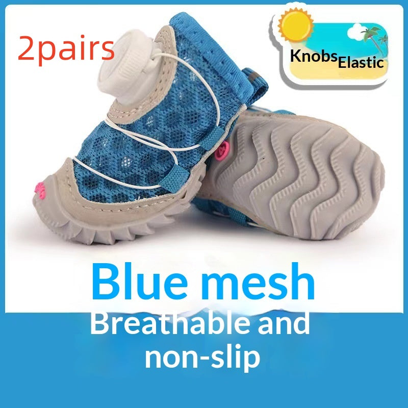 Soft Thin-Bottom Dog Shoes for Small Dogs, Comfortable and Protective