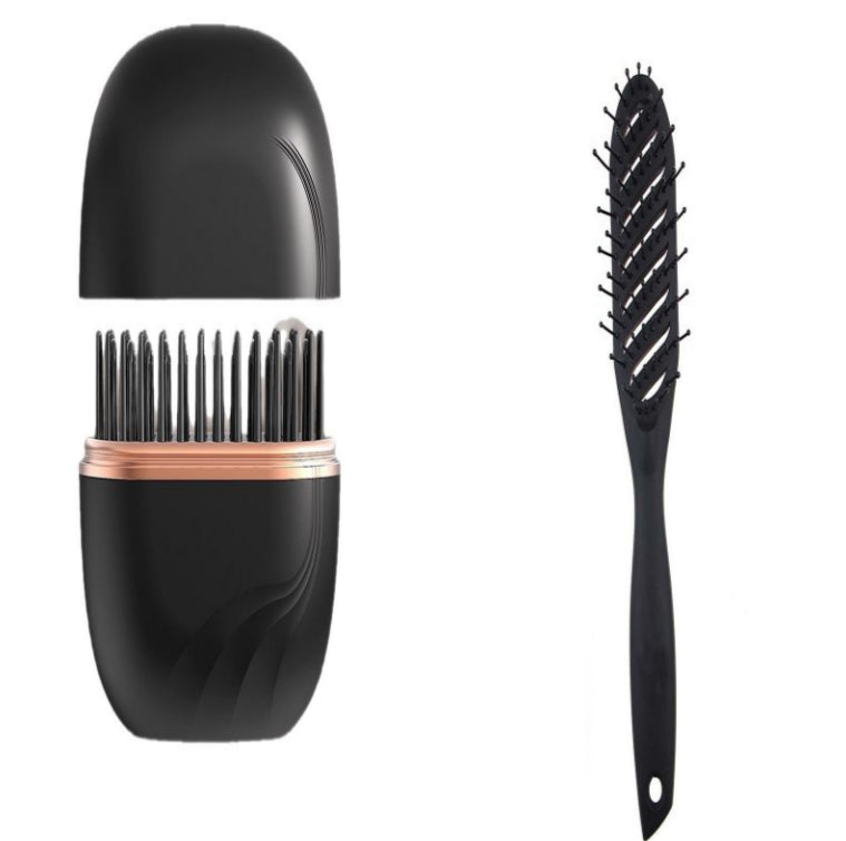 **Portable Wireless Mini Hair Straightening Comb for Safe, Gentle Styling
