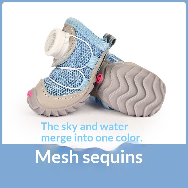 Soft Thin-Bottom Dog Shoes for Small Dogs, Comfortable and Protective