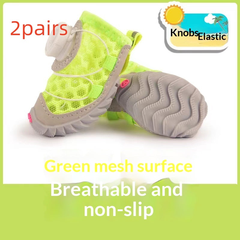 Soft Thin-Bottom Dog Shoes for Small Dogs, Comfortable and Protective