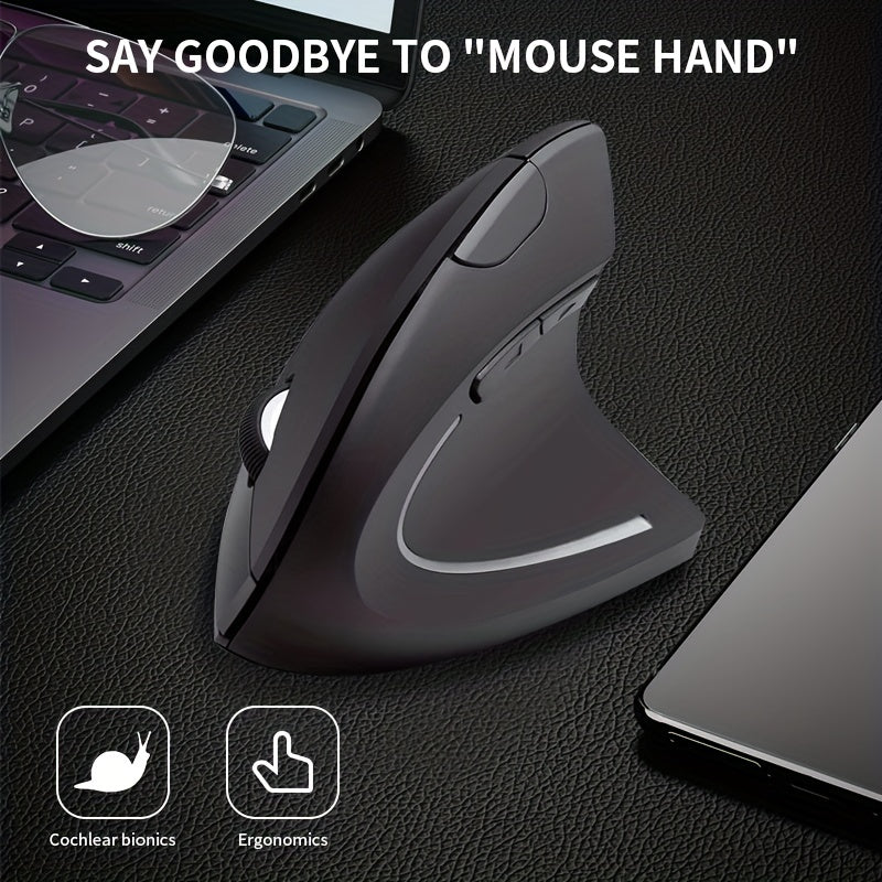 2.4GHz Ergonomic Wireless Mouse with Comfortable Design