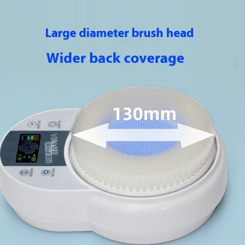 Automatic Wall-Mounted Electric Bath Brush and Body Scrubber for Easy Cleaning