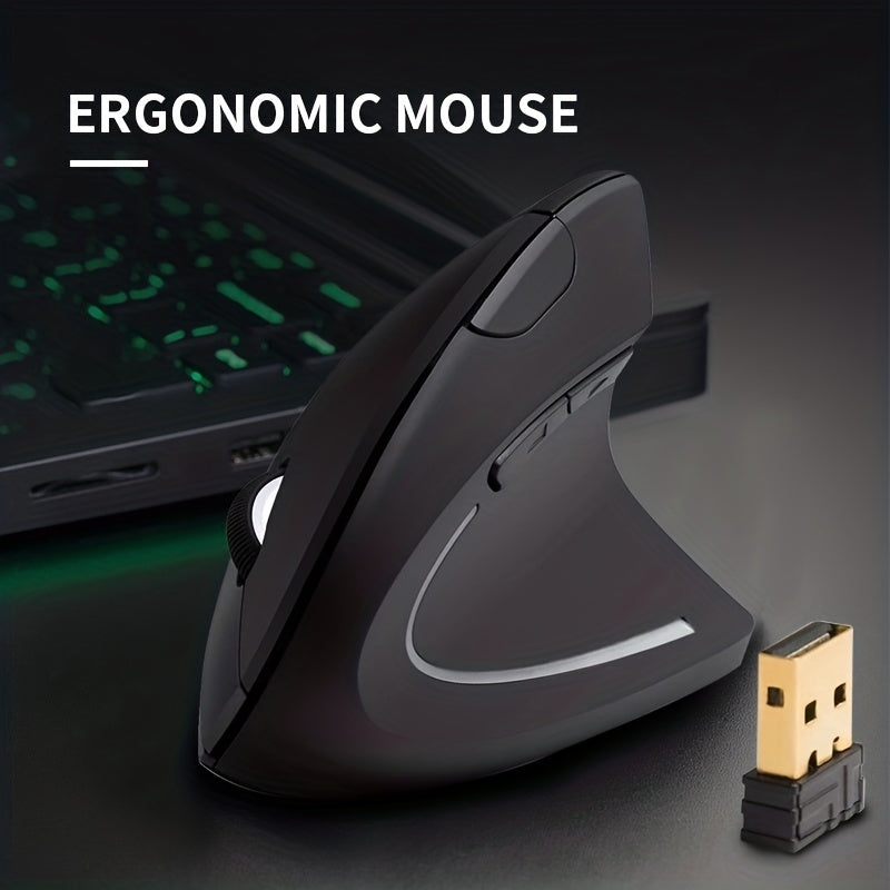 2.4GHz Ergonomic Wireless Mouse with Comfortable Design