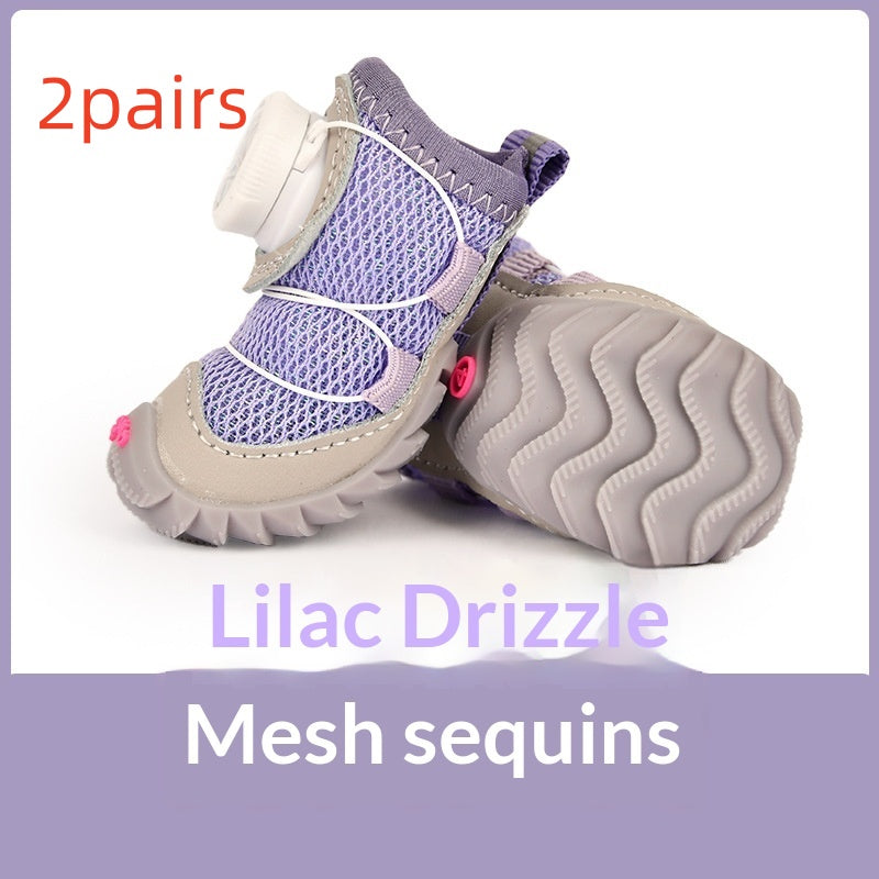 Soft Thin-Bottom Dog Shoes for Small Dogs, Comfortable and Protective