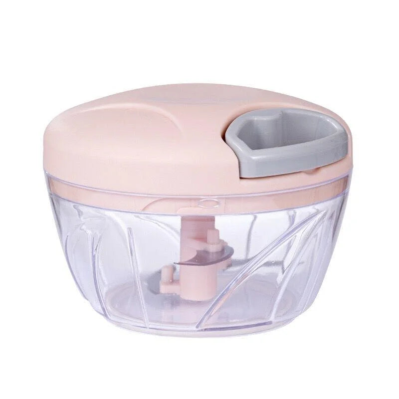 Manual Meat Mincer and Garlic Chopper for Easy Vegetable Cutting