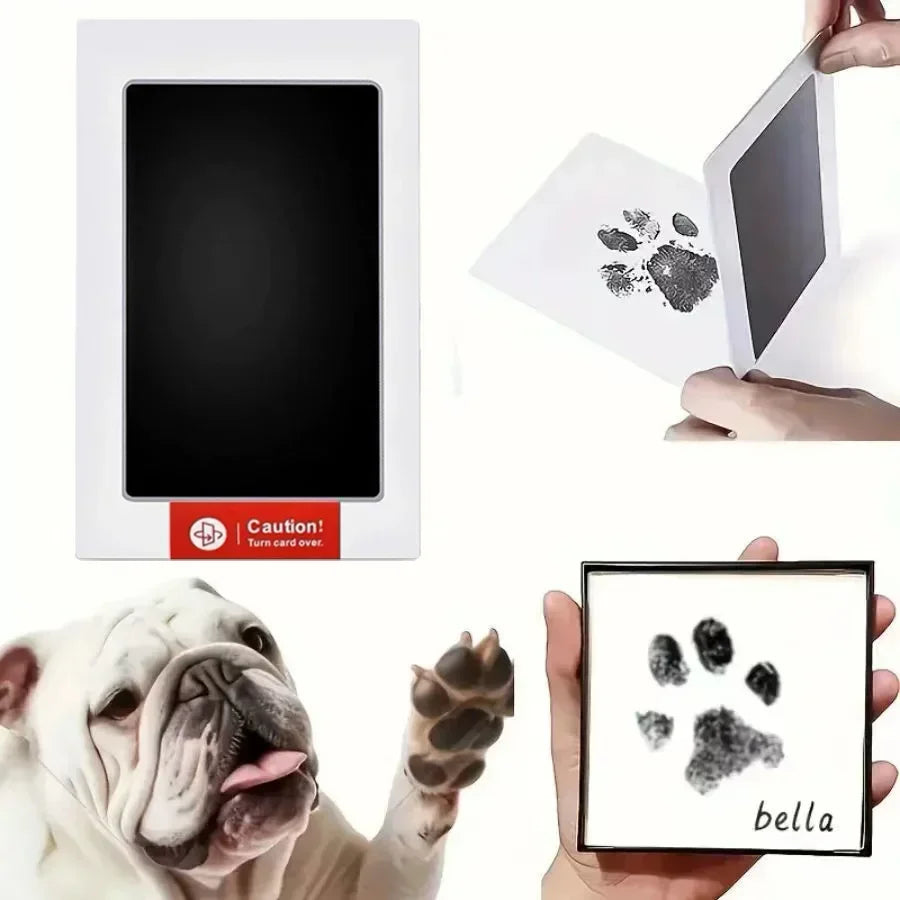 Inkless Baby Handprint & Pet Paw Print Pad, Safe and Non-Toxic Kit