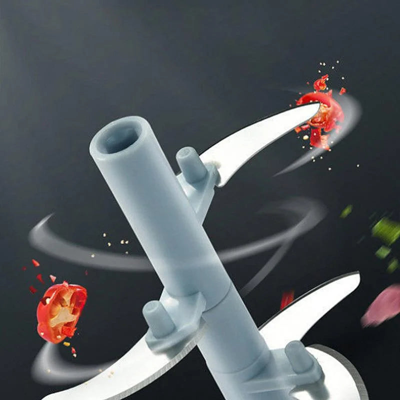 Manual Meat Mincer and Garlic Chopper for Easy Vegetable Cutting