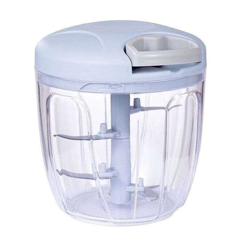 Manual Meat Mincer and Garlic Chopper for Easy Vegetable Cutting
