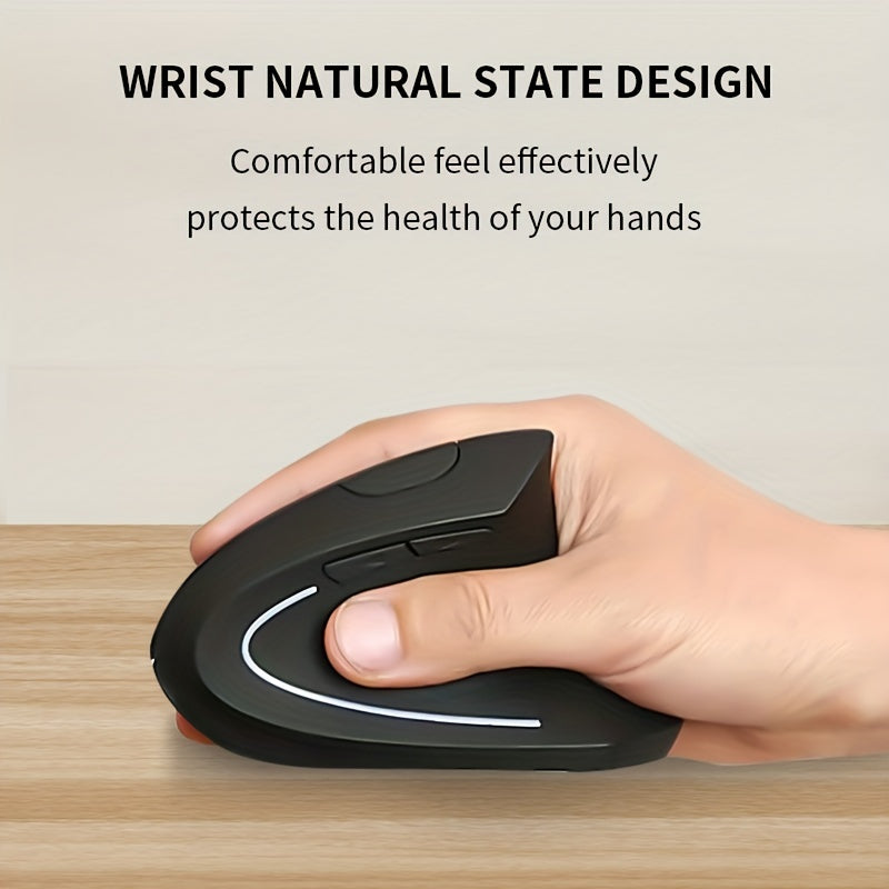 2.4GHz Ergonomic Wireless Mouse with Comfortable Design
