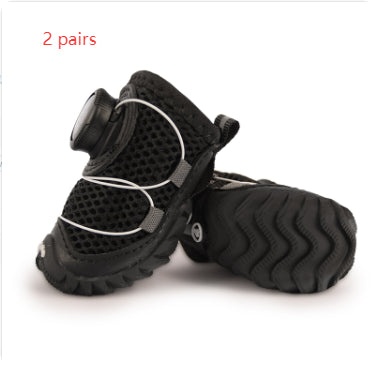 Soft Thin-Bottom Dog Shoes for Small Dogs, Comfortable and Protective
