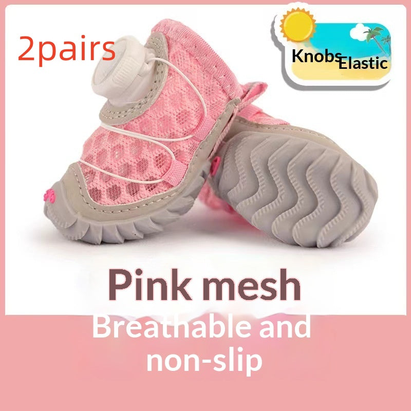 Soft Thin-Bottom Dog Shoes for Small Dogs, Comfortable and Protective